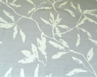 Both Sided Sefina By Romo-Light Gray Decorative Throw Pillow Euro Sham Cover Linen Blend Woven Fabric Made to Order / Italy