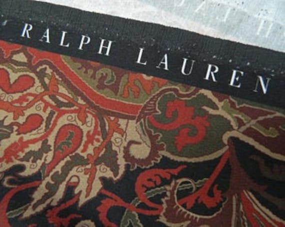 ralph lauren lakota paisley fabric