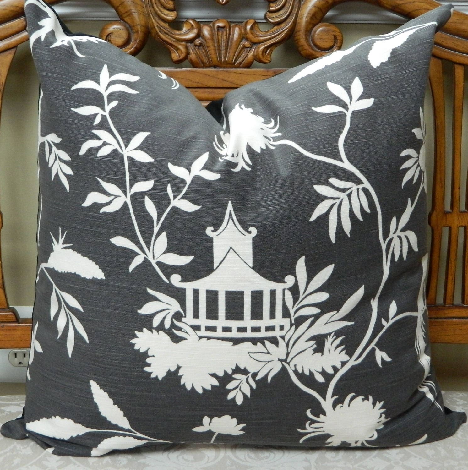 Vern Yip Decorative Pillow Cover Printed Linen Throw Pillow Multi Spear