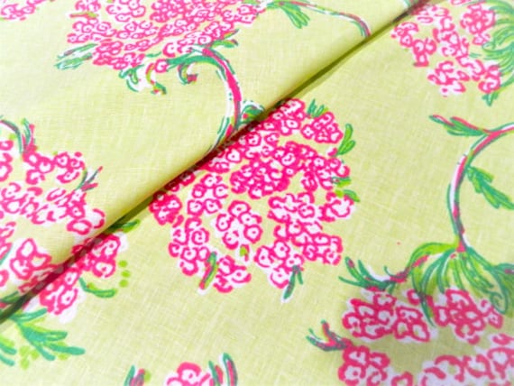3 Yds. Racy Lacey Lush Green lilly Pulitzer for Lee Jofa Designer