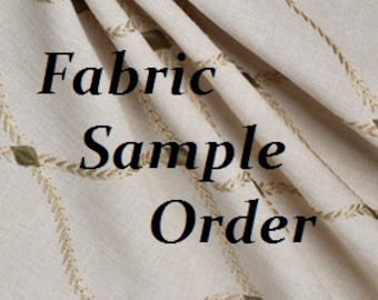 Fabric Sample Order