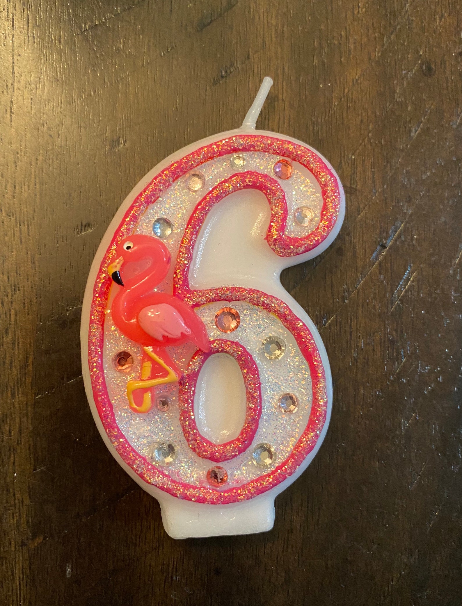 3 Inch Flamingo Birthday Candle Keepsake Candle Anniversary Etsy