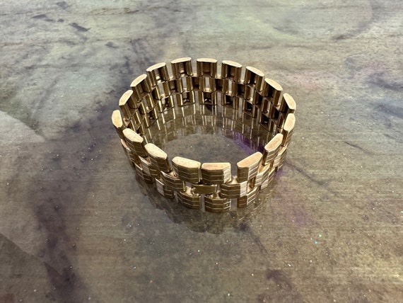 Kreisler Articulated Gold overlay bracelet - image 2