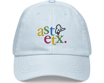 astetx Motif - Vaporwave, 80s, 90s, Pastel, Baseball, Hat, Cap, (One Size)