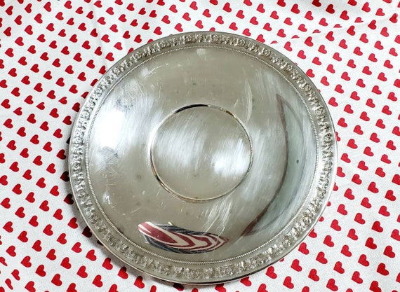 Wallace Silverplate Bread Tray 5122 Serving Tray Plate 10.75