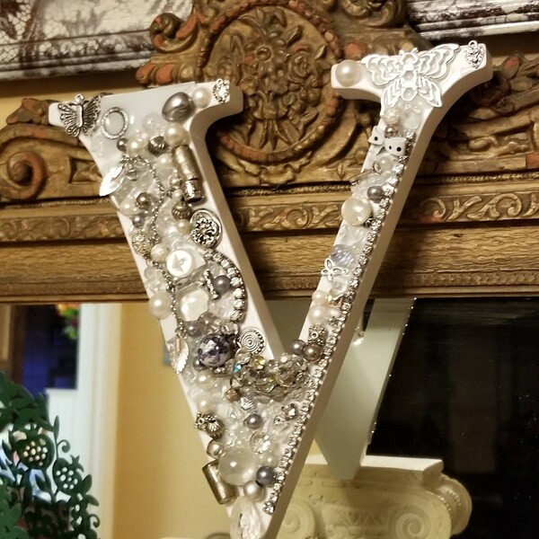 Wooden Letter V - Etsy