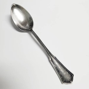 Antique Exeter Pattern Demitasse Spoon Oneida Community Reliance Plate 1913
