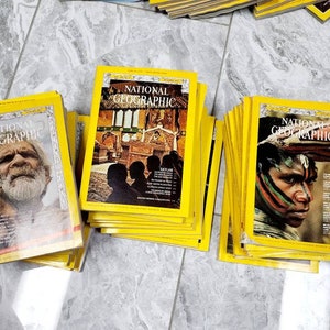National Geographic Magazine Februar 1981 Special Edition und September 1981 bis Dezember 1984 Einzeln verkauft