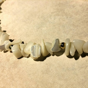 Mother of Pearl Necklace Vintage