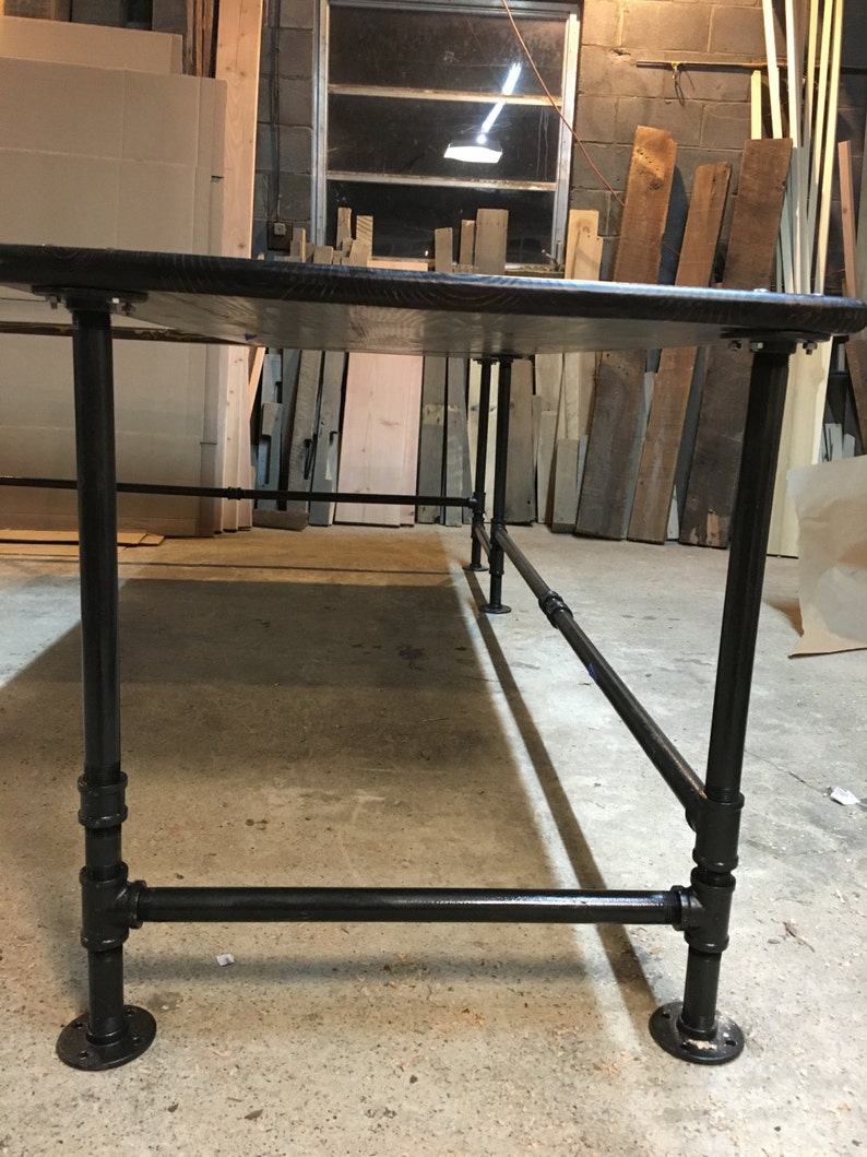 Industrial Pipe LShaped Desk Etsy