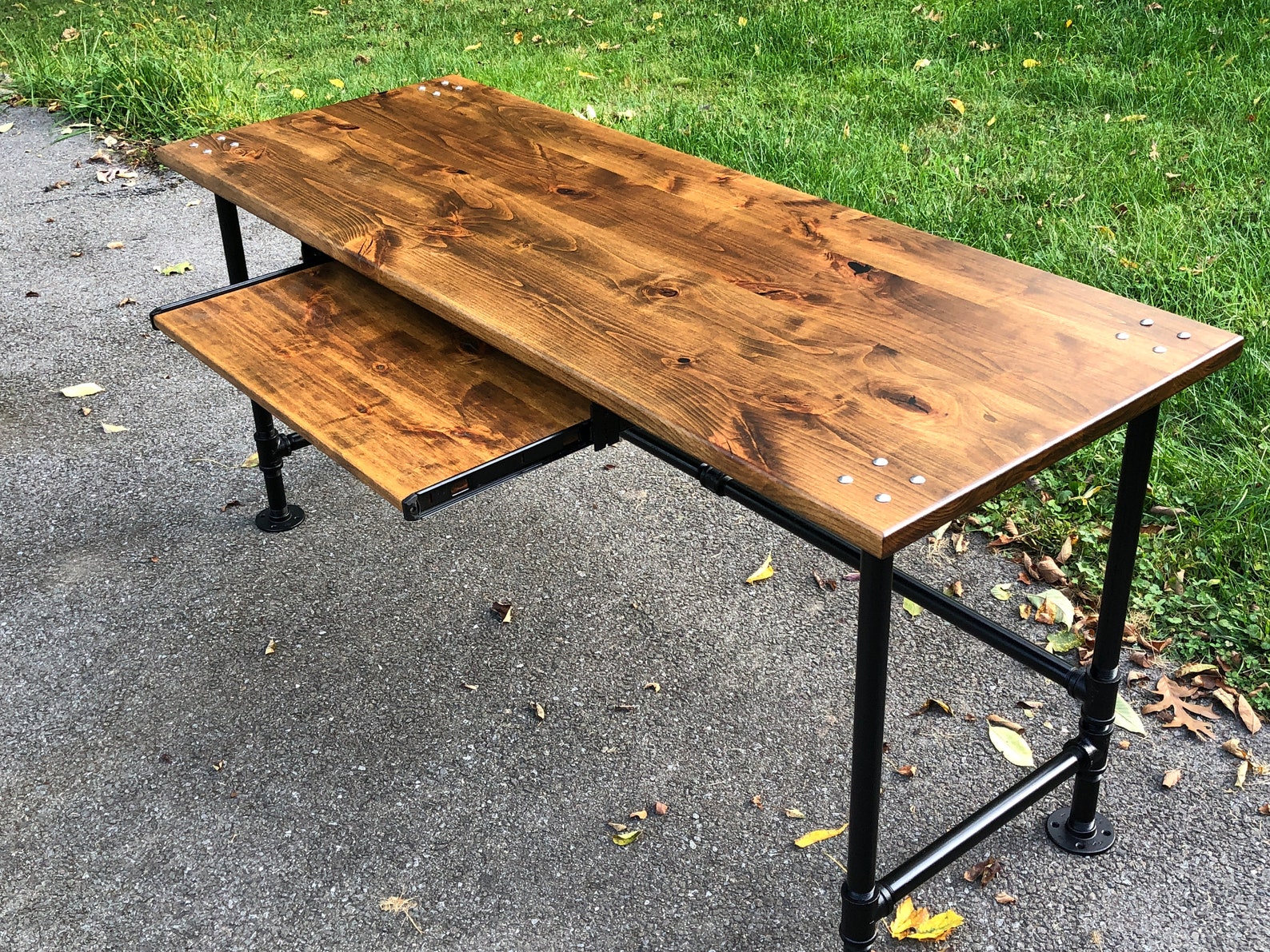 Industrial Pipe Desk Etsy