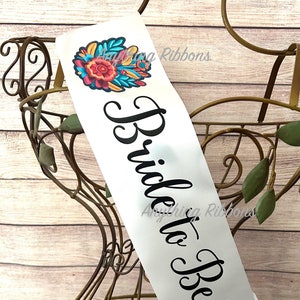 Fiesta Bride to Be Sash