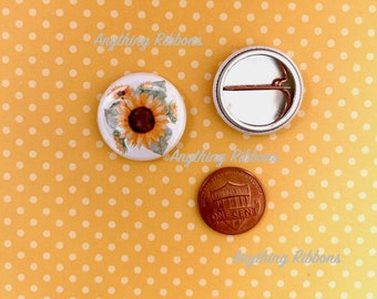 Sunflower Mini Pin - Pin for Sash