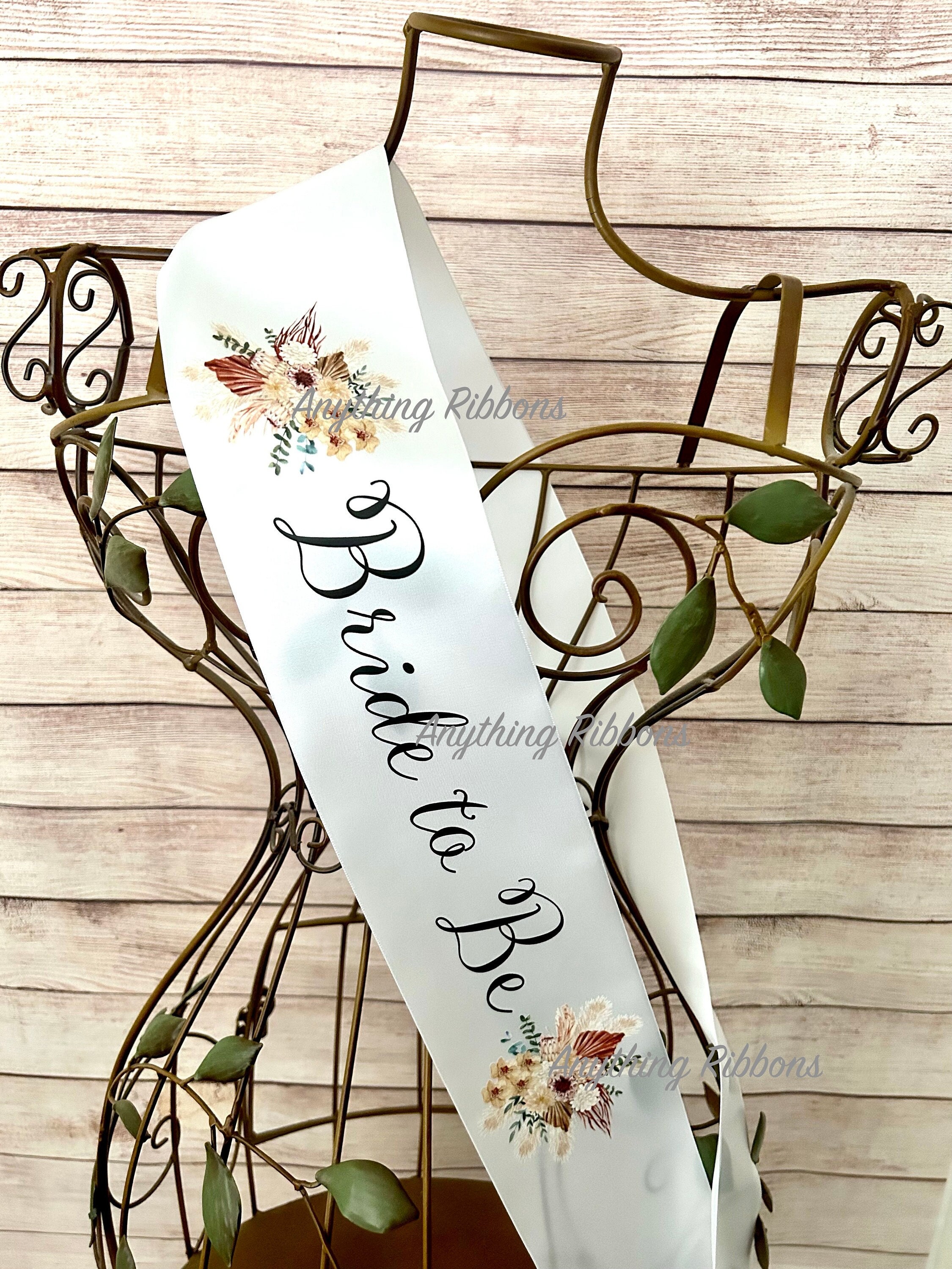 Boho Bride Sash - Etsy display picture 1