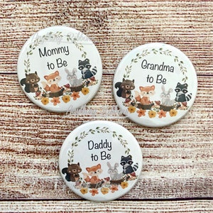 Woodland Baby Shower Theme Pins