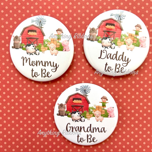 Farm Baby Shower Theme Pins