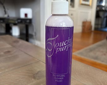 Touch Of Purple Organic Jewelry Cleaner, Natural Spray Jewelry Cleaner, Eye Glass Cleaner, Anti Fog Cleaner, TV/Computer Screen Cleaner 2oz