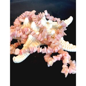 SALE! Pink Opal gemstone chips, 16” strand pink chips, pink nugget opal stones, natural gemstone nuggets, (G522)Ships USA