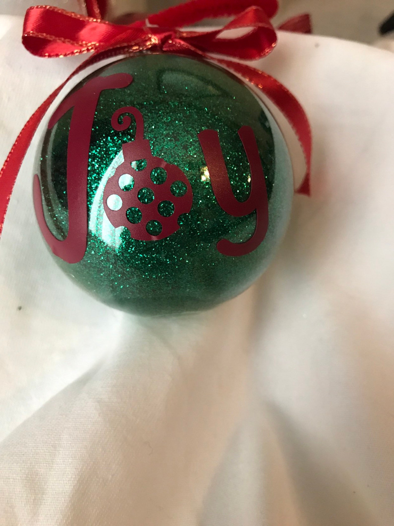 Christmas Ornament Ball Personalized  Etsy