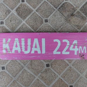 Directional customized sign *Rustic*Pallet wood*Handmade on Maui*