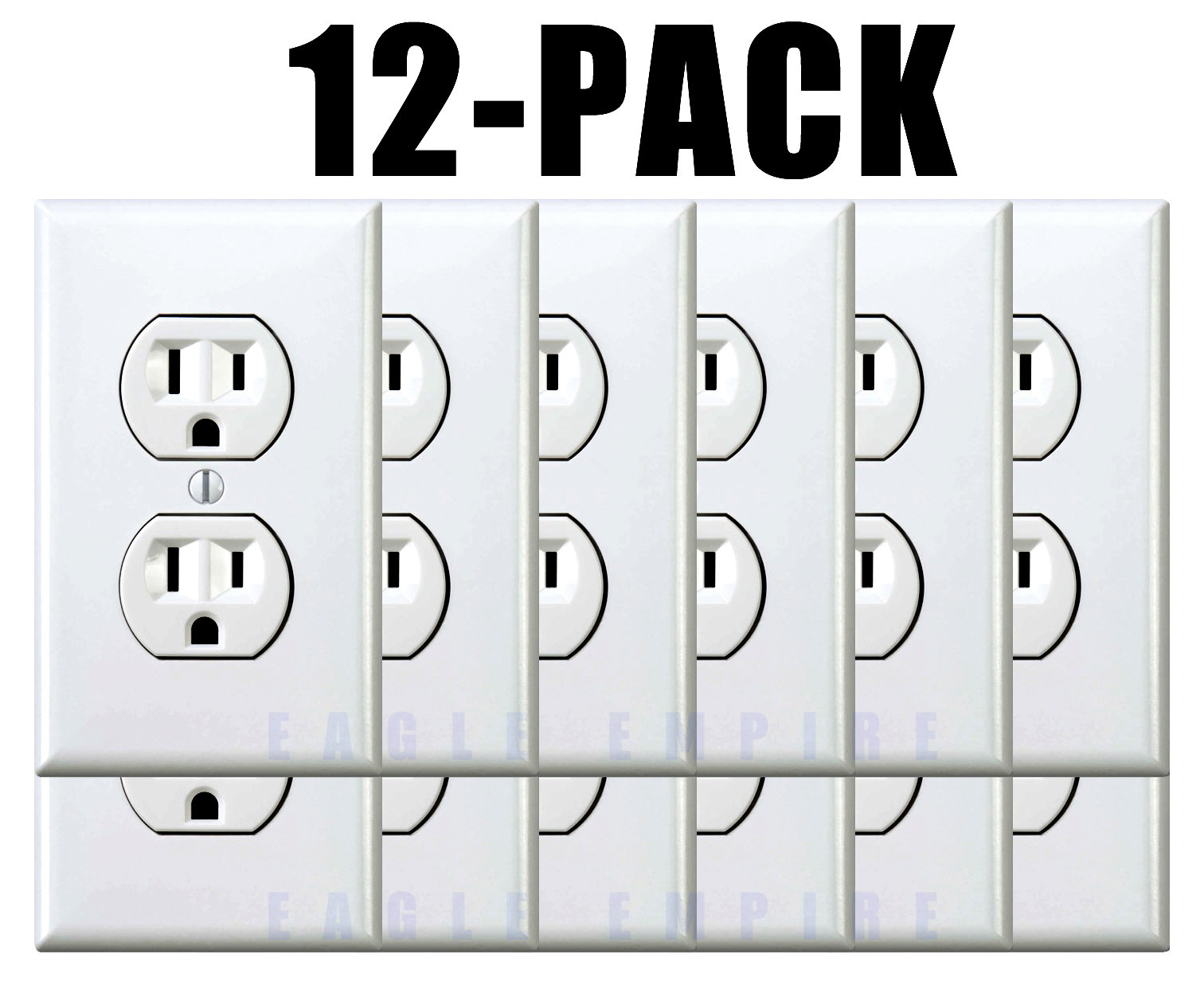 Electrical Outlet Stickers 12pack Prank Fake Joke Funny Custom Decal