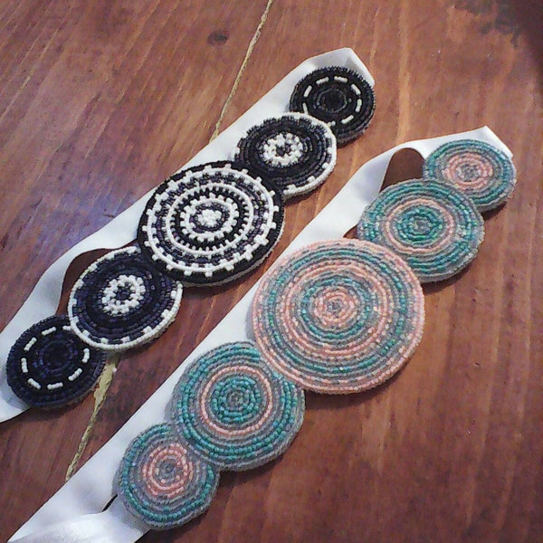 Native American beaded headband