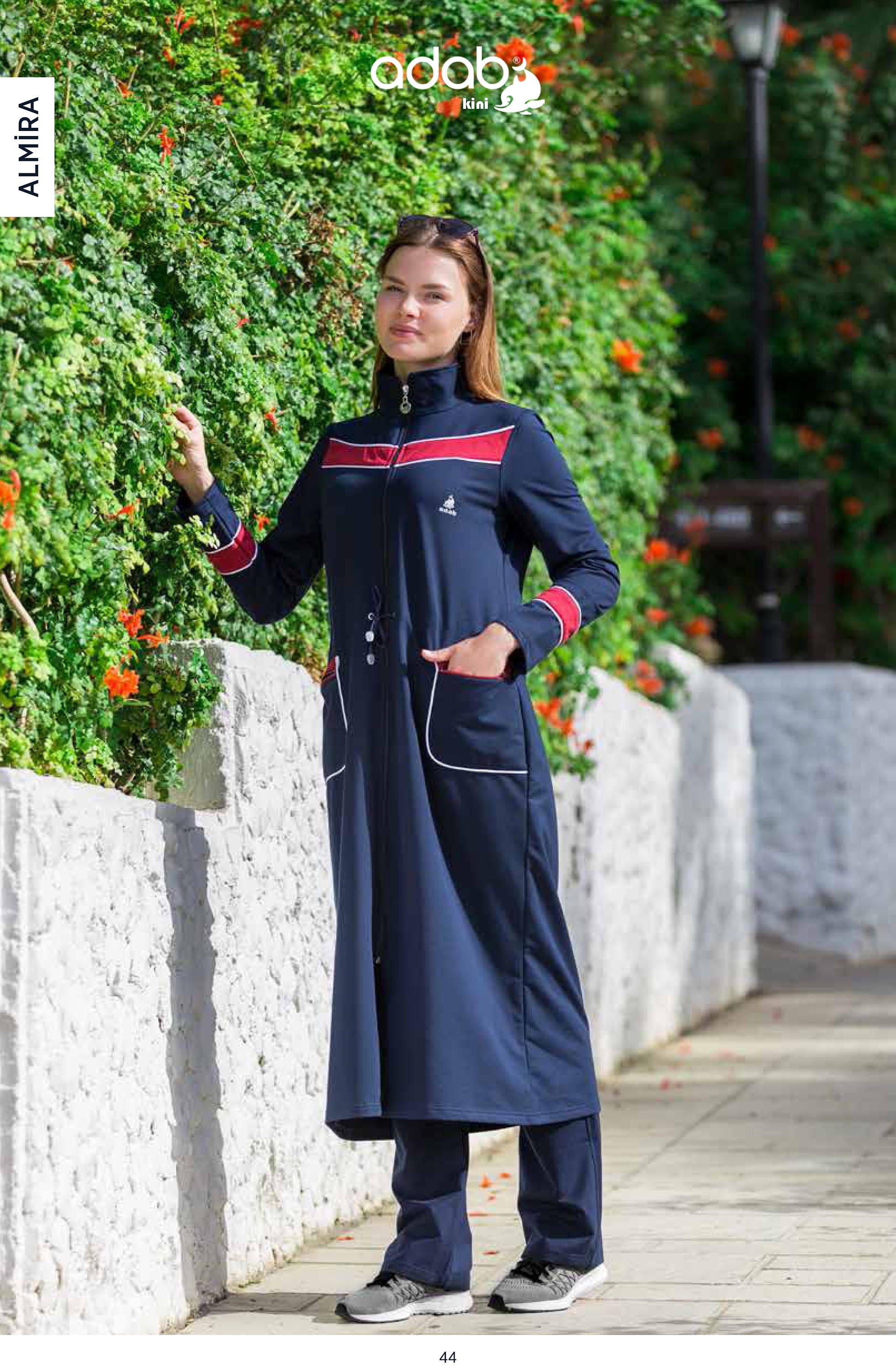 Adabkini Almira Long Sweat Suit With Hoodi and Pants Etsy