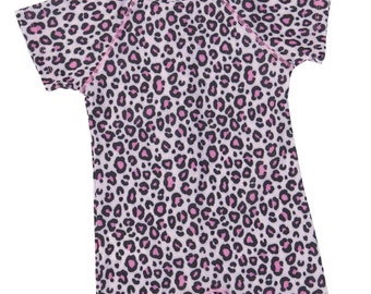 UV Protected Leopard Damper Bodysuit Swimsuit Dino, Size 18-24m, 2-3Y, 4-5Y