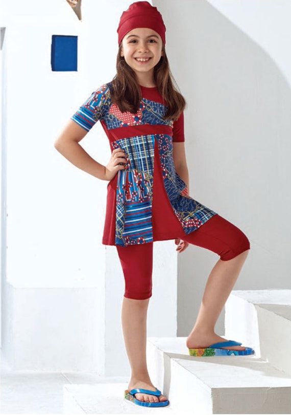 girls 3 piece swimwear