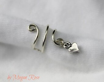 Heart Ear Cuff