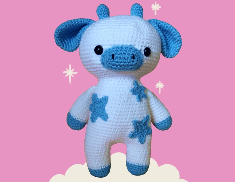 Star Cow Crochet PATTERN - Etsy