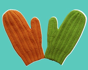 Majestic Mittens Crochet PATTERN