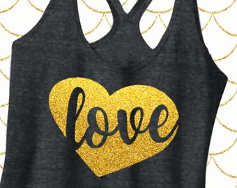 Honesty Kalidescope Heart Tank Top main image 0