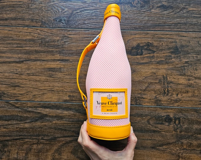 NEW Veuve Clicquot Champagne Bottle Ice Jacket Carrier Tote Chiller