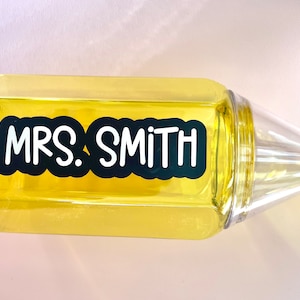Personalized Pencil Container