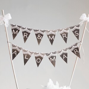 Mr.&Mrs. Wedding Cake Topper, Rustic Cake Banner, Rustic Cake Toppers, Wedding Cake, Wedding Cake Topper, personalized rustic cake toppers