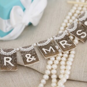 Mr. & Mrs. Personalized Cake Topper, Rustic Wedding Cake Topper, Rustic Cake Banner,Wedding Cake Topper, Wedding Cake Banner, Glitter Banner