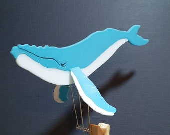 Large Peg Whale Automaton kit