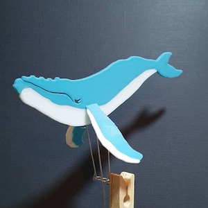 Large Peg Whale Automaton kit (with stand)