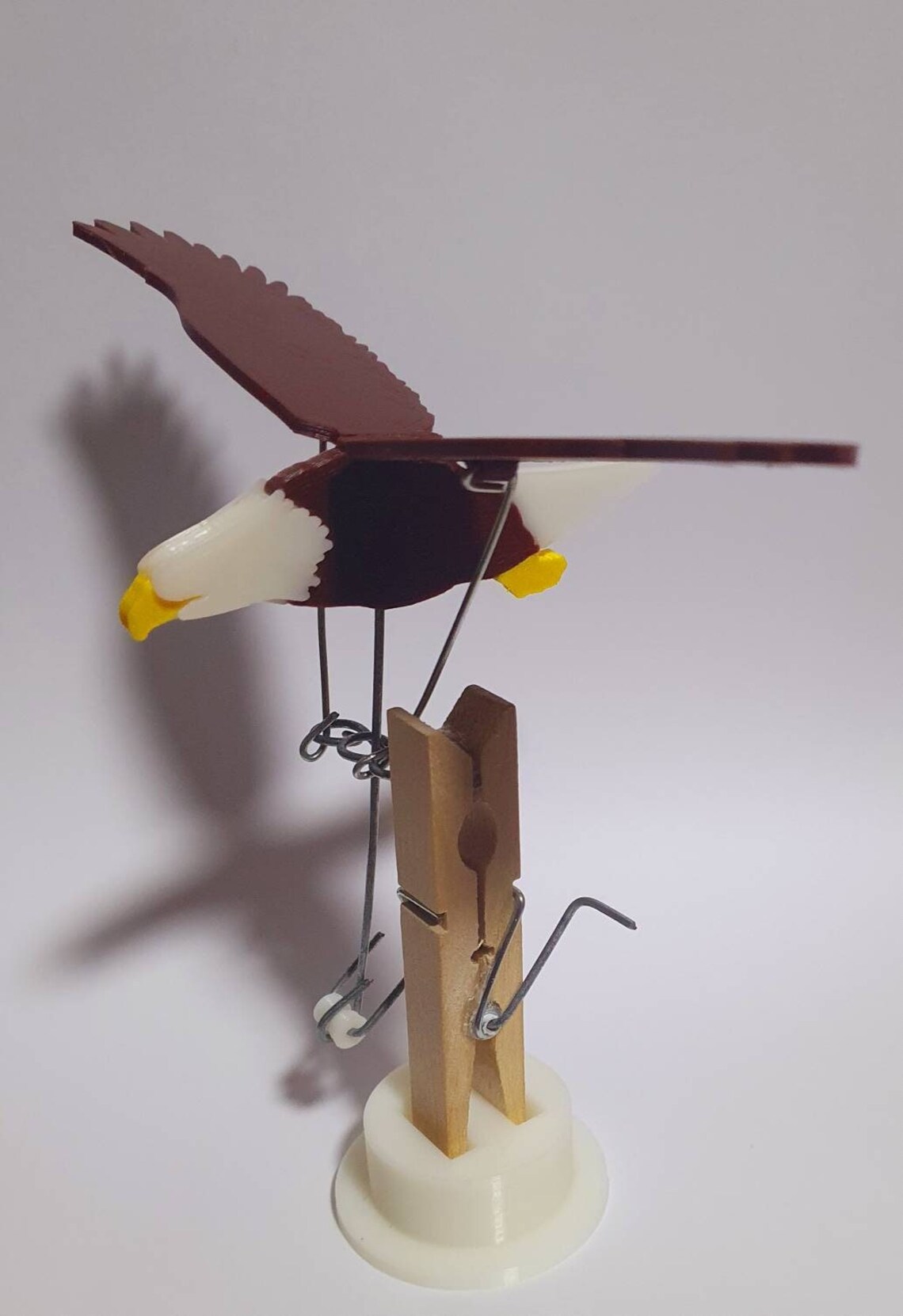 The Bald Eagle Peg Automaton Kit - Etsy