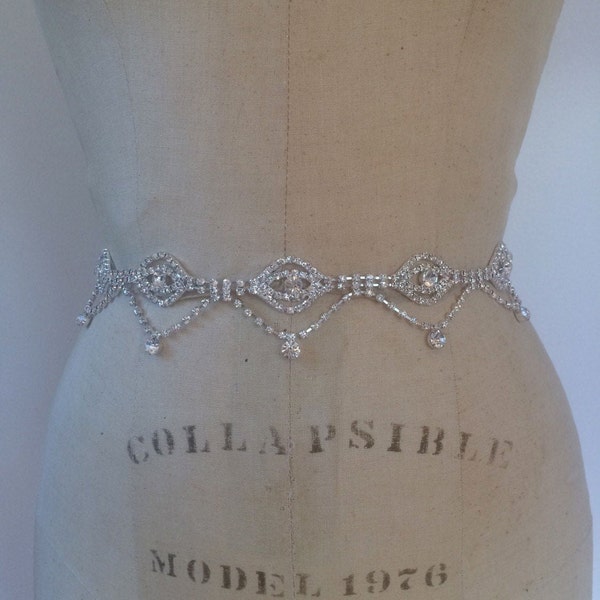 Verkauf Braut Gürtel-Braut Schärpe-Brautjungfer Gürtel-Brautjungfer Schäljungfer Sash-Art Deco Strass Braut Gürtel-Perlen Hochzeit Sash-Rhinestone Hochzeit Gürtel