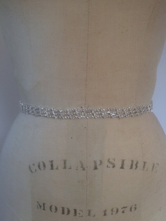 Sale Bridal Belt-champagne Bridal Sash-bridesmaid Belt-art  display picture 3