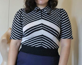 1940s Sweater From Sunglo Pattern