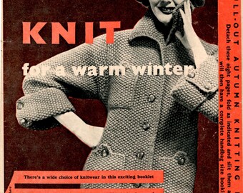 Brei een warm wintercadeau door Woman Magazine 1956