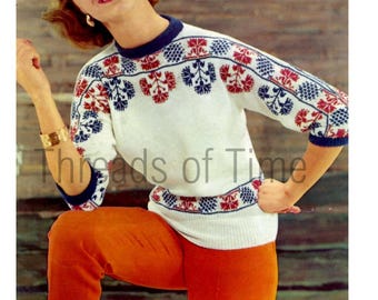 Patons Fair Isle-trui C-597 pdf