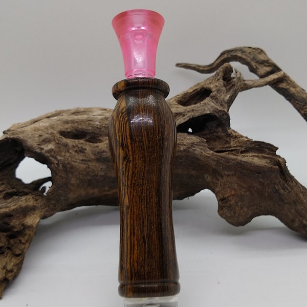 Stat brand double reed duck call hand turned from Bocote