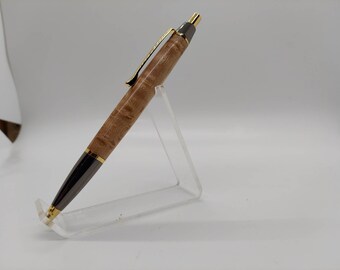 Devin style DuraClick Pen made from Bird's Eye Maple