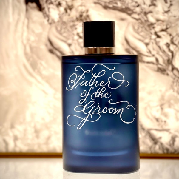 Engraved Cologne Bottle for Men Etsy
