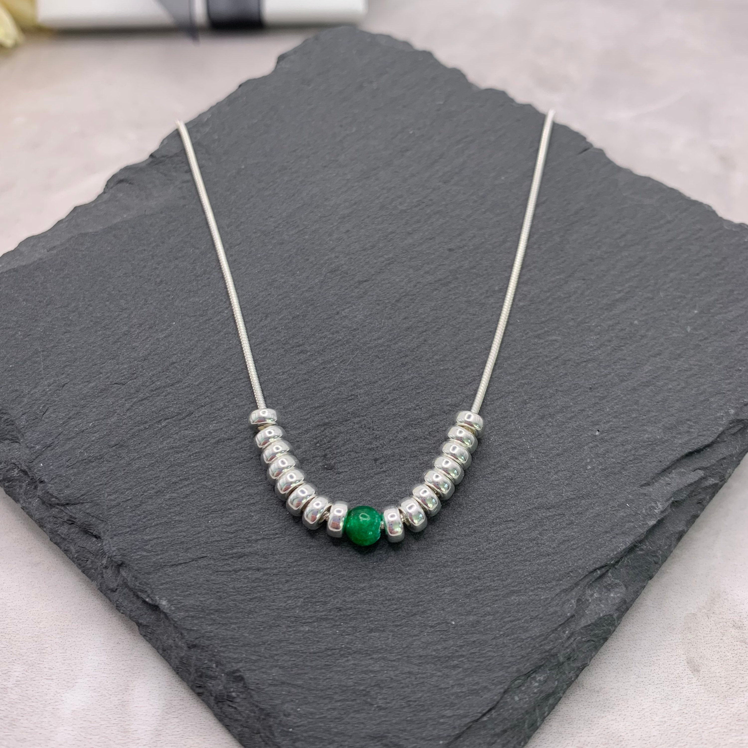 SIMPLGIRL Collana Con Ciondolo A Cuore E Pietra Portafortuna (zirconi), Per Donne E Ragazze. Regalo Per San Valentino, Anniversario, Compleanno Per Madre, Moglie O Fidanzata.