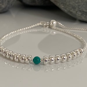 21st  birthstone bracelet. 21st birthday gift. Special birthday present. 21st birthday gift for girls. Birthstone bracelet